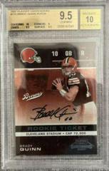 Brady Quinn [Autograph] Football Cards 2007 Playoff Contenders Prices