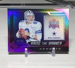 Troy Aikman [Purple] Football Cards 2019 Panini Certified Raise the Banner Prices