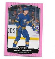 Tage Thompson [Neon Pink Border] #132 Hockey Cards 2022 O Pee Chee Prices