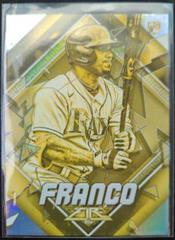 Wander Franco [Gold Minted] #128 Baseball Cards 2022 Topps Fire Prices