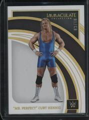 Mr. Perfect' Curt Hennig [Gold] Wrestling Cards 2022 Panini Immaculate WWE Prices