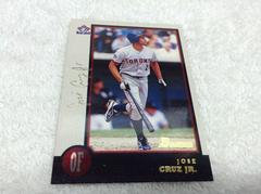 Jose Cruz Jr. #7 Baseball Cards 1998 Bowman Prices
