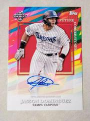 Jasson Dominguez [Red] Baseball Cards 2022 Topps Pro Debut Future Cornerstones Autographs Prices
