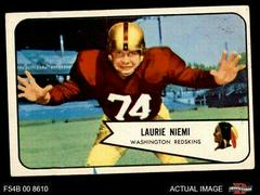 Laurie Niemi Football Cards 1954 Bowman Prices