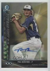 Phil Bickford [Autograph] #BTP-91 Baseball Cards 2017 Bowman Scouts' Top 100 Prices