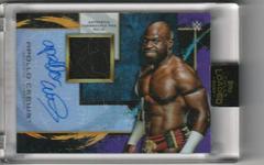 Apollo Crews [Purple] Wrestling Cards 2020 Topps WWE Fully Loaded Turnbuckle Relics Autographs Prices