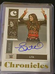 Lita [Gold] Wrestling Cards 2022 Panini Chronicles WWE Signatures Prices
