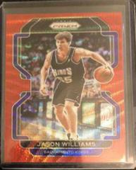 Jason Williams [Ruby Wave] Basketball Cards 2021 Panini Prizm Prices