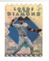 Alex Rodriguez [Refractor] Baseball Cards 1999 Topps Chrome Lords of the Diamond Prices