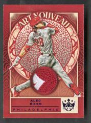 Alec Bohm [Purple] #AN-AB Baseball Cards 2022 Panini Diamond Kings Art Nouveau Prices