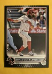 Brandon Marsh [Black] Baseball Cards 2022 Topps Prices
