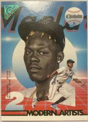 Jazz Chisholm Jr. [Green] #MA-9 Baseball Cards 2022 Topps Gallery Modern Artists Prices