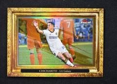 Chicharito [Gold] Soccer Cards 2022 Finest MLS PITCHuresque Prices