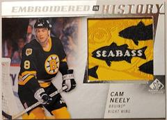 Cam Neely Hockey Cards 2021 SP Game Used Embroidered in History Prices