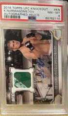 Khabib Nurmagomedov #KAR-KN Ufc Cards 2016 Topps UFC Knockout Autograph Relics Prices