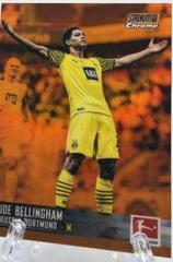 Jude Bellingham [Orange Refractor] Soccer Cards 2021 Stadium Club Chrome Bundesliga Prices