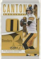 Ben Roethlisberger [Prime] #CA-BR Football Cards 2019 Panini Absolute Canton Absolutes Prices