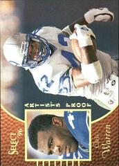 Chris Warren [Artist's Proof] #15 Football Cards 1996 Select Prices