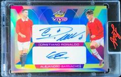 Cristiano Ronaldo , Alejandro Garnacho Soccer Cards 2022 Leaf Vivid Dual Autographs Prices
