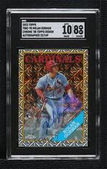 Nolan Gorman [Autograph] #T88C-90 Baseball Cards 2023 Topps Silver Pack 1988 Chrome Prices