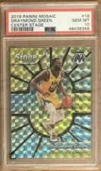 Draymond Green Basketball Cards 2019 Panini Mosaic Center Stage Prices