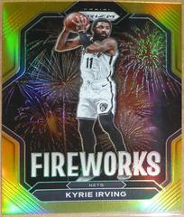 Kyrie Irving [Gold] #2 Basketball Cards 2022 Panini Prizm Fireworks Prices