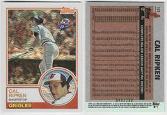 Cal Ripken Jr. [Refractor] #105 Baseball Cards 2004 Topps All Time Fan Favorites Prices
