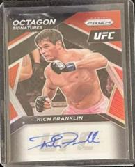 Rich Franklin [Red] Ufc Cards 2021 Panini Prizm UFC Octagon Signatures Prices