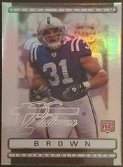 Donald Brown #117 Football Cards 2009 Topps Platinum Prices