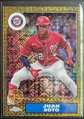 Juan Soto Baseball Cards 2022 Topps Silver Pack 1987 Chrome Series 2 Prices
