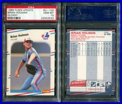 Brian Holman Baseball Cards 1988 Fleer Update Glossy Prices