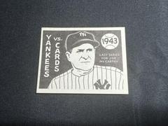 Yankees VS Cards [1943] Baseball Cards 1967 Laughlin World Series Prices