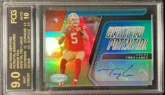 Trey Lance [Green] #CPS-TRL Football Cards 2022 Panini Certified Potential Signatures Prices