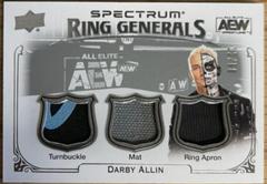 Darby Allin #RL-3 Wrestling Cards 2021 Upper Deck AEW Spectrum Ring Generals Relics Prices