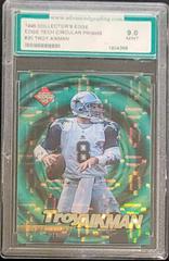 Troy Aikman [Circular Prism] #20 Football Cards 1995 Collector's Edge Edgetech Prices