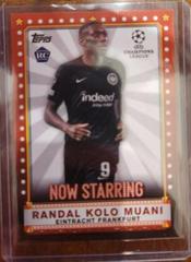 Randal Kolo Muani #NS-10 Soccer Cards 2022 Topps UEFA Club Competitions Now Starring Prices
