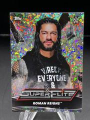 Roman Reigns Wrestling Cards 2021 Topps WWE Superstars Super Elite Prices