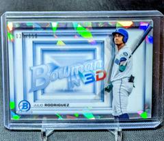 Julio Rodriguez [Atomic Refractor] #B3D-16 Baseball Cards 2022 Bowman in 3D Prices