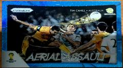 Tim Cahill [Blue Pulsar] Soccer Cards 2014 Panini Prizm World Cup Aerial Assault Prices