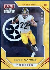 Najee Harris [Red] Football Cards 2021 Panini Chronicles Playoff Momentum Rookies Prices