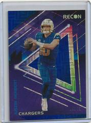 Justin Herbert [Blue] Football Cards 2021 Panini Chronicles Recon Prices