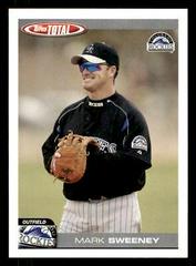 Mark Sweeney Baseball Cards 2004 Topps Total Prices
