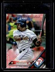 Delino DeShields Jr. [Red] #19 Baseball Cards 2016 Topps Mini Prices