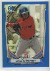 Manuel Margot [Refractor] #BCP29 Baseball Cards 2014 Bowman Chrome Prospects Prices