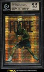 Antonio McDyess [Refractor] Basketball Cards 1997 Finest Embossed Prices