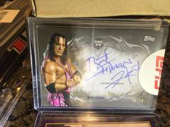Bret Hart [Black] Wrestling Cards 2015 Topps WWE Undisputed Autographs Prices