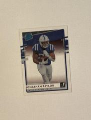 Jonathan Taylor #RR-JT Football Cards 2020 Panini Chronicles Clearly Donruss Rated Rookies Prices