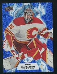 Jacob Markstrom [Ice Blue] #1 Hockey Cards 2021 Upper Deck Ice Prices