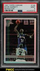 Kevin Garnett [Refractor] #148 Basketball Cards 1997 Topps Chrome Prices