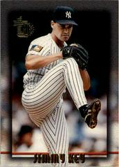 Jimmy Key #128 Baseball Cards 1995 Topps Embossed Prices